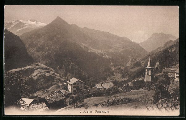Cartoline postali: AK Finshauts, Panorama – Usato da Berlin venduto da bartko-reher