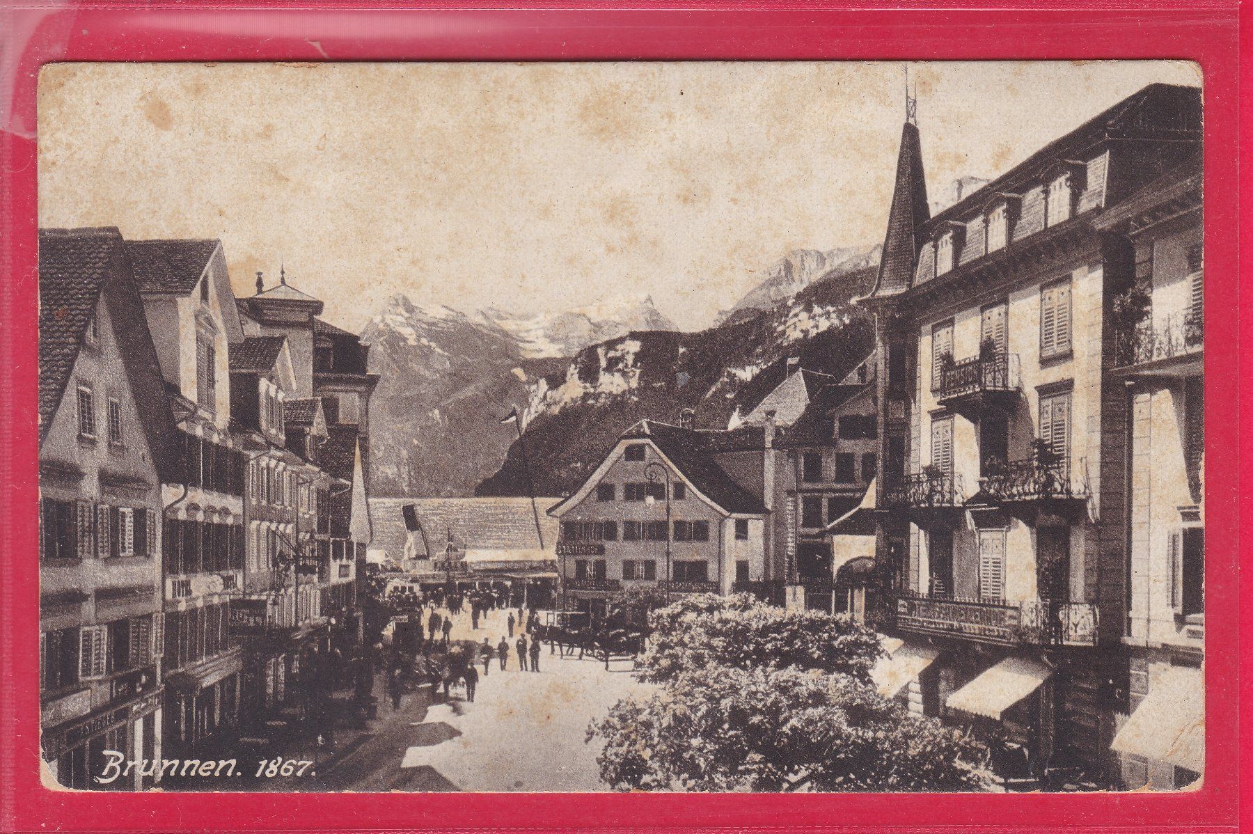 Cartes postales: BRUNNEN – D'occasion à Oberrieden par Gebirgsstelze