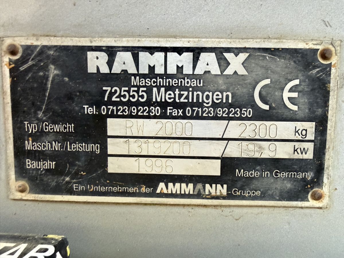 Rammax Toutes les machines: Rammax  – D'occasion à Niederbipp par baggerch 4