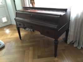engl. Damenschreibsekretär mit Klappfront im Regency-Stil