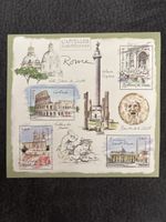 Bloc timbres Capitales Européennes Rome, état neuf.