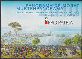 2010 Pro Patria: B309-B312 Markenheft mit Ersttags-Stempel.