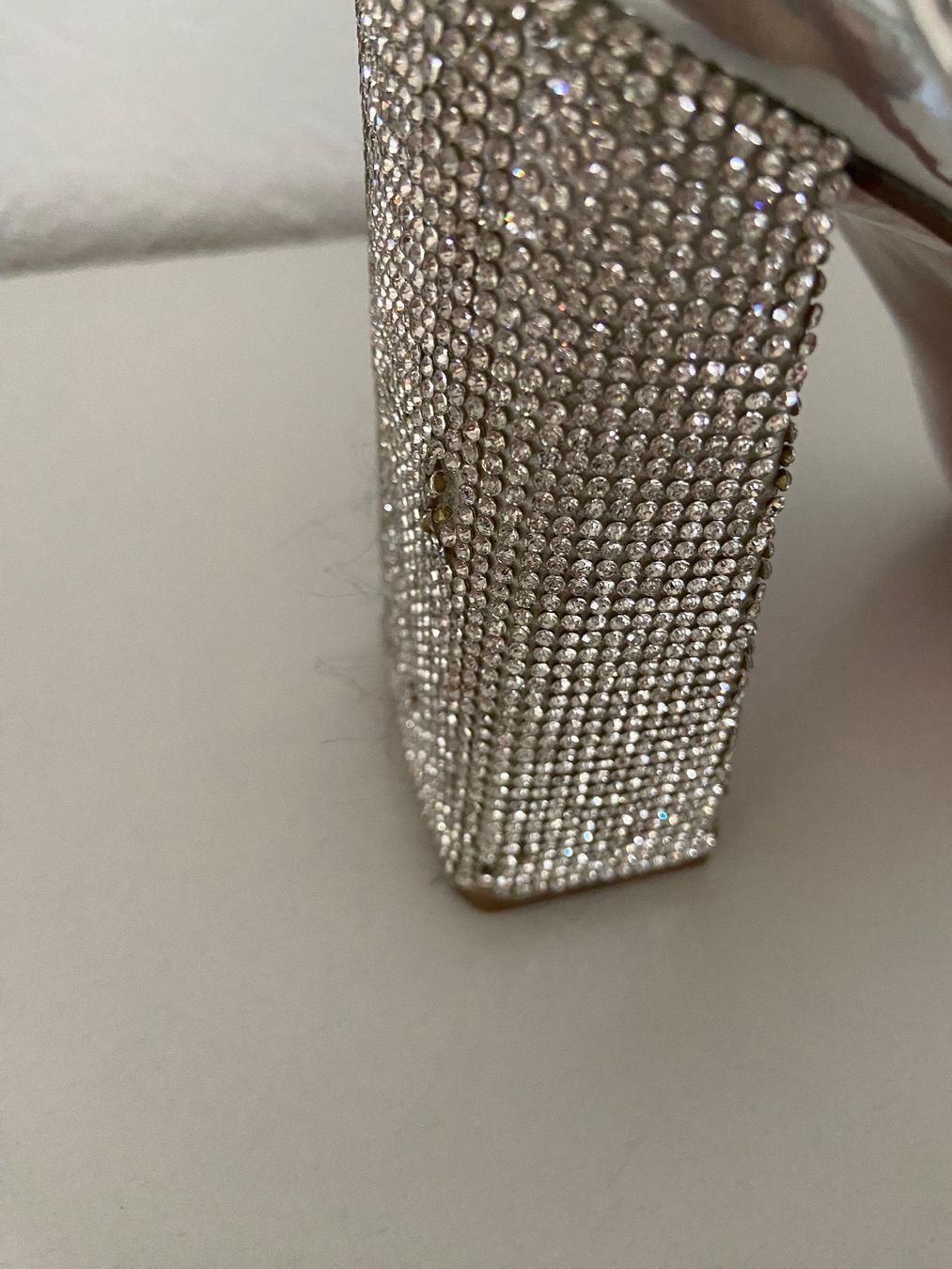 Scarpe da donna: Sandale mit Glitzersteinchen – Nuovo (secondo la descrizione) da Bülach venduto da kittygismo 3