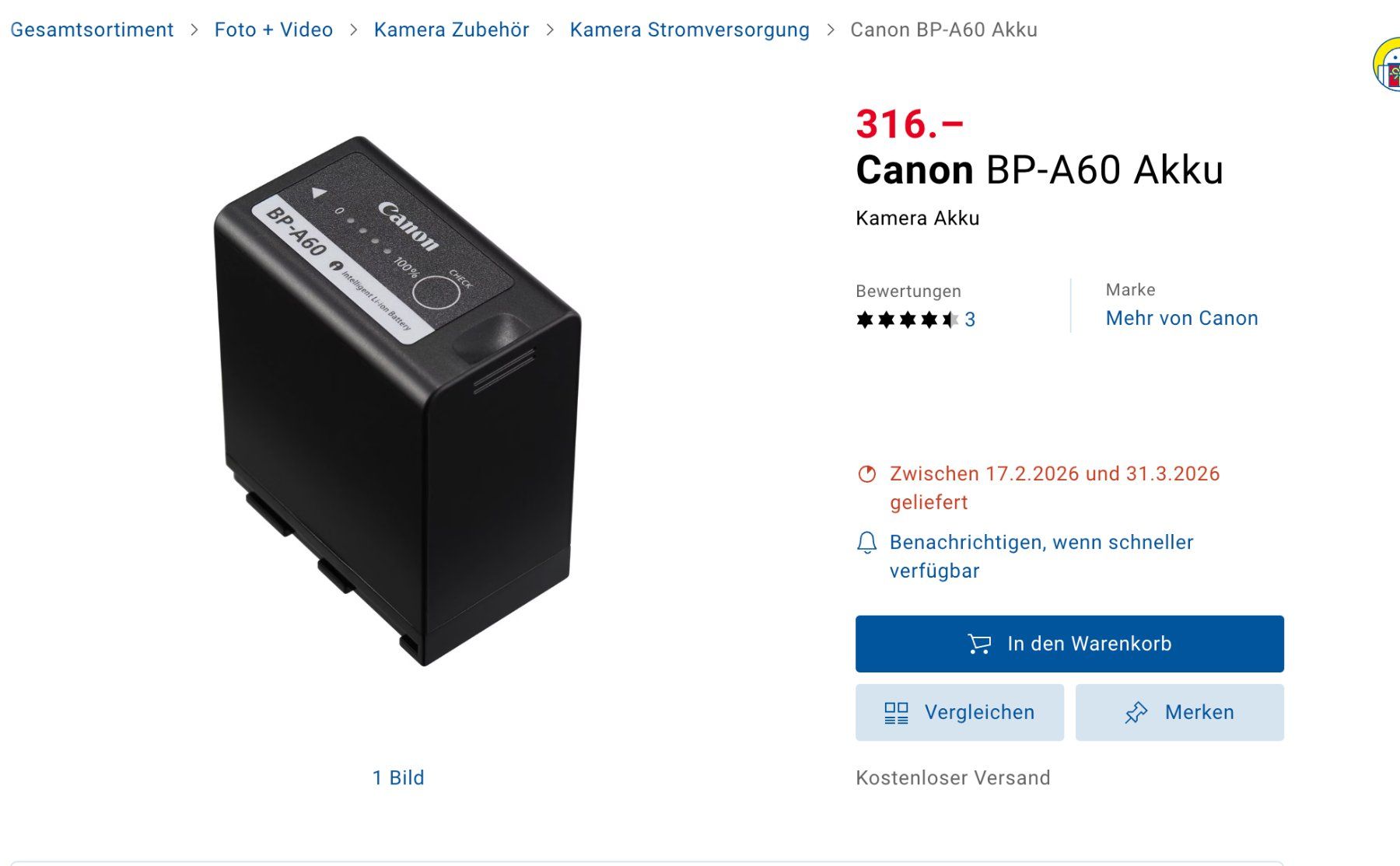 Canon Videocamere: CANON C70 CINEMA CAMERA – Usato da Zürich venduto da cio_7nc6 3