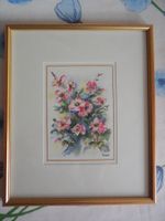 3 Blumenbilder gemalt: Malerin: Renate