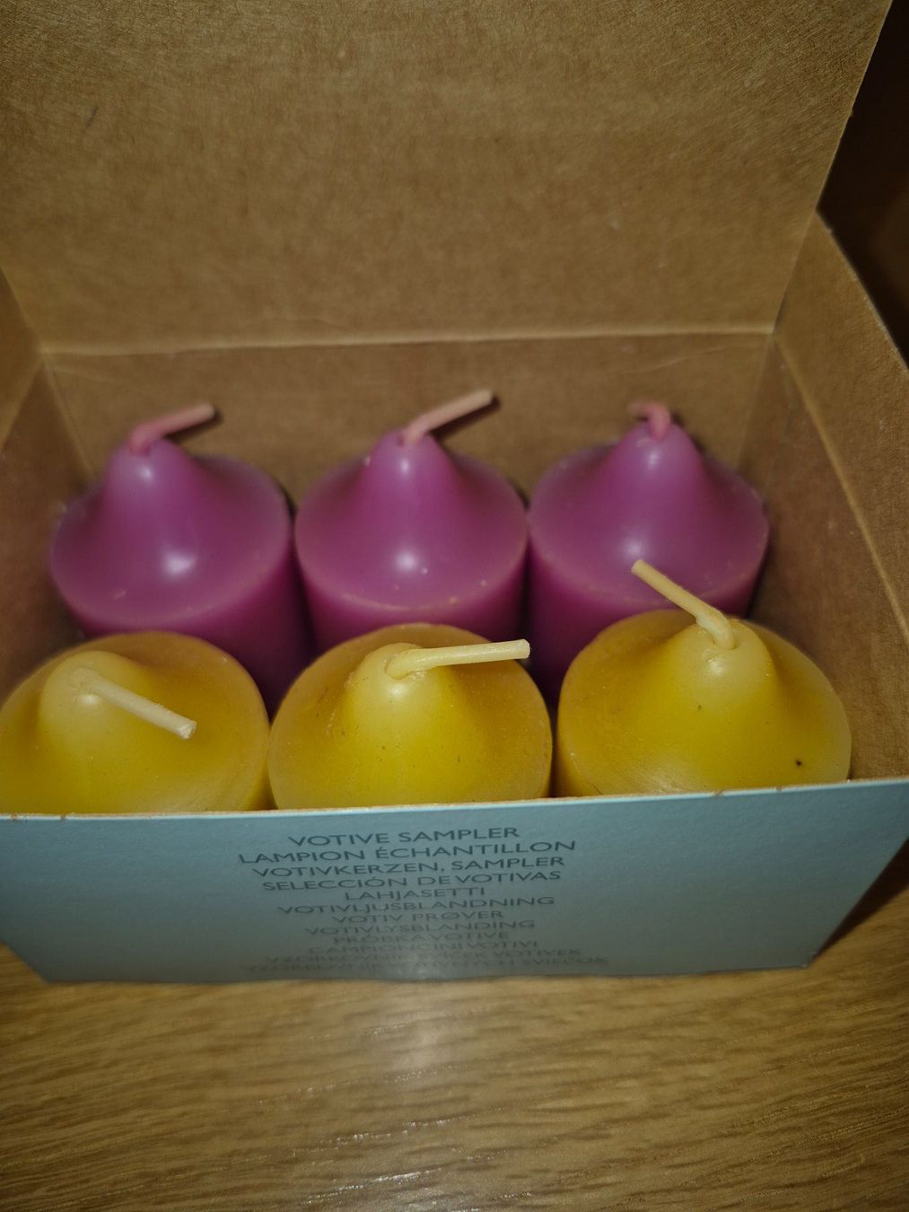 Partylite Candele: Partylite Votivkerzen 6 Stk. Sampler – Nuovo (secondo la descrizione) da Buttikon SZ venduto da sefa02