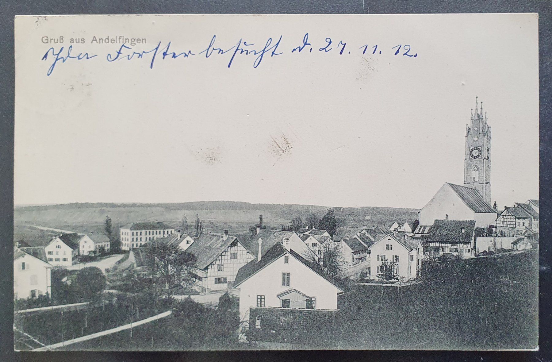 Cartoline postali: Gruss aus Andelfingen 1912 – Usato da Kreuzlingen venduto da Rschweiz1