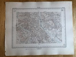Siegfriedatlas Bl. 167: Kulm 1885