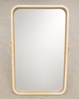 Miroir de table IKEA IKORNNES  frêne clair, 27 × 40 cm
