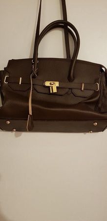 Neuw.Leder-Handtasche - braun