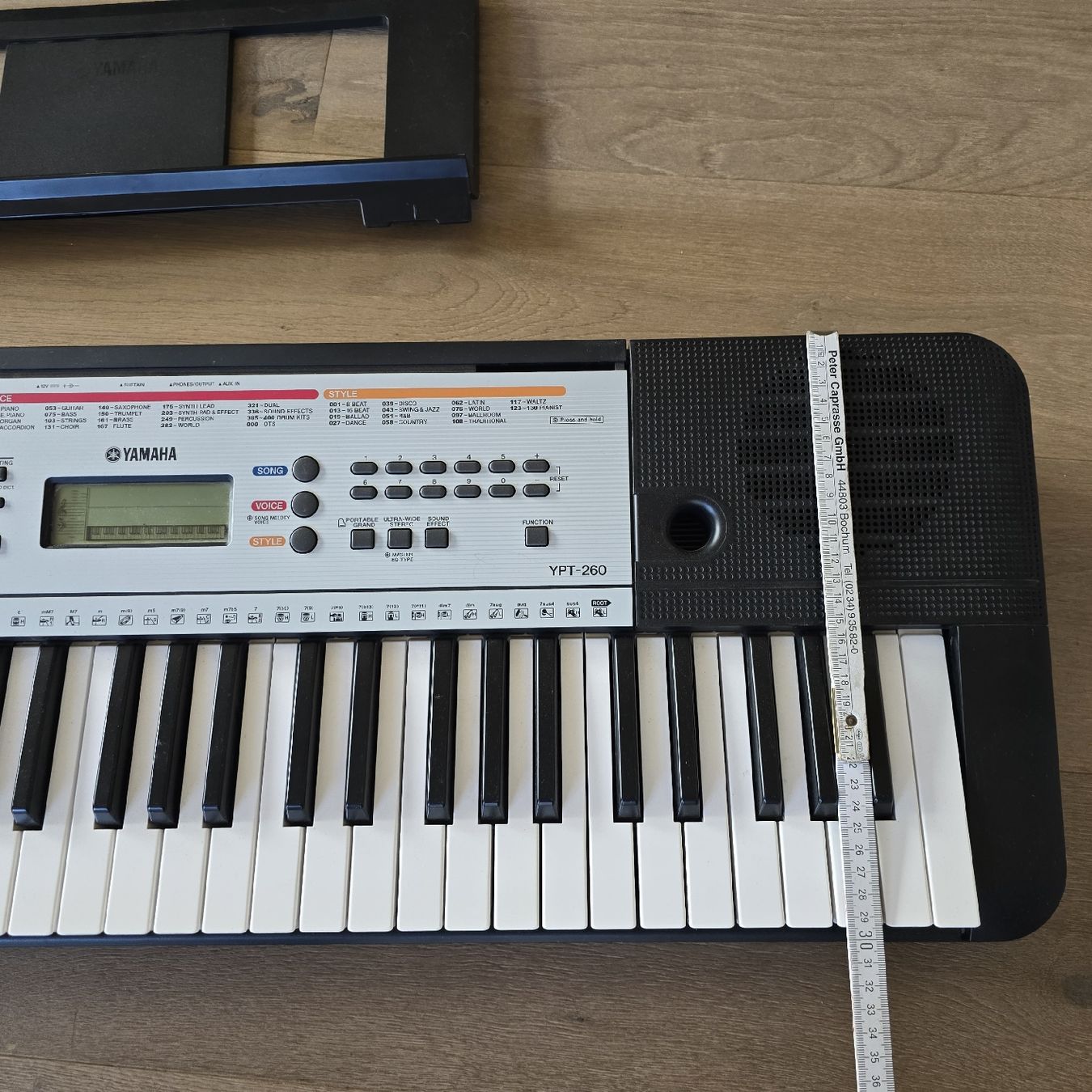 Yamaha Strumenti musicali: Keyboard YAMAHA, Modell YPT-260 – Usato da Riehen venduto da freezer123 4