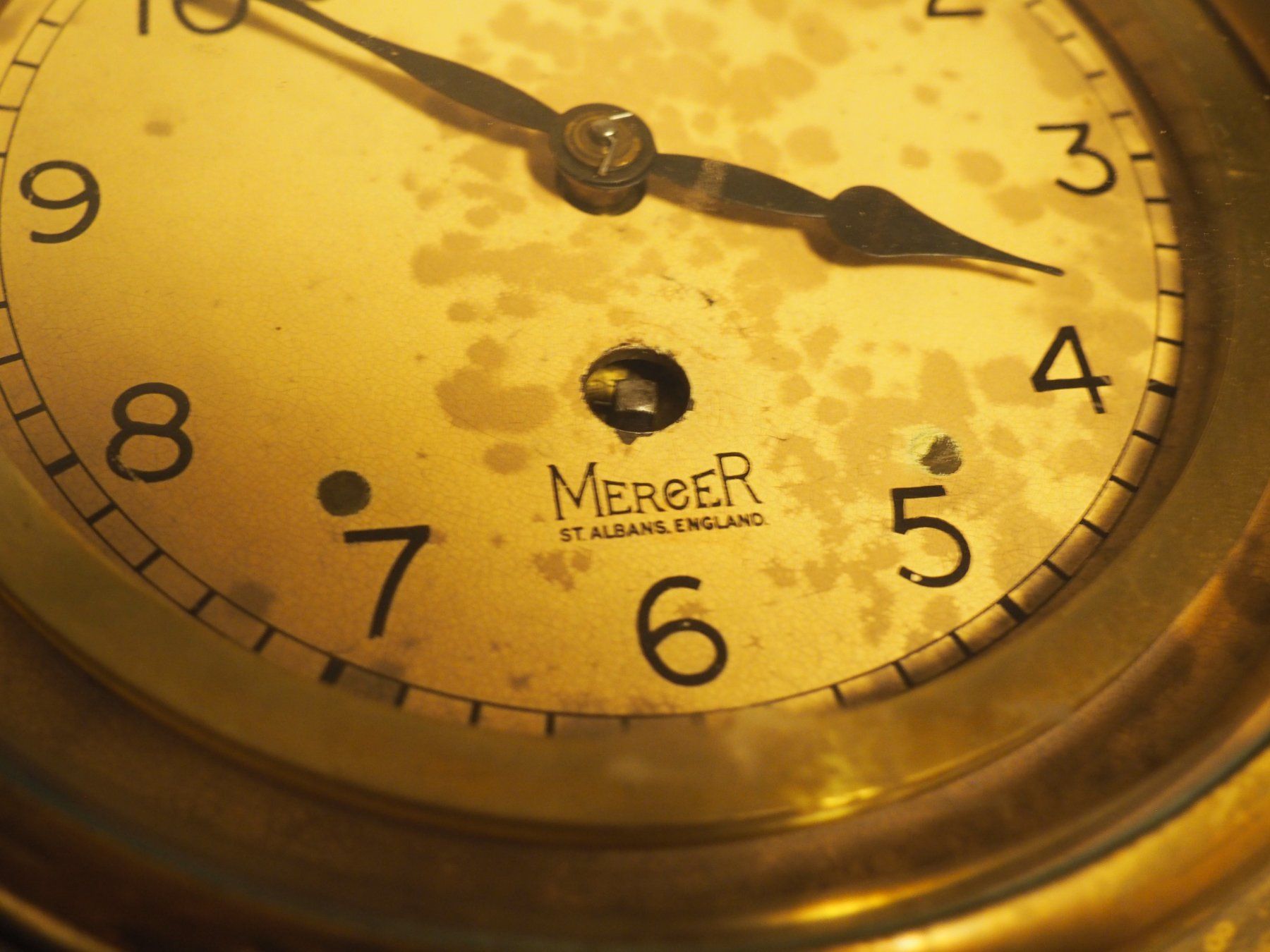 Orologi: Alte englische Schiffsuhr – Difettoso da Schänis venduto da Wewu 4