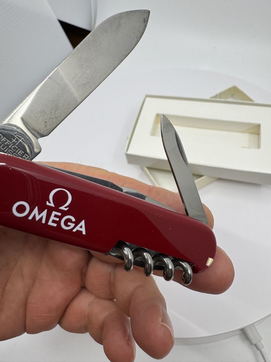 Schweizer Armee Coltelli tascabile: Vitorinox Omega knive – Nuovo (secondo la descrizione) da Ipsach venduto da Besos 1