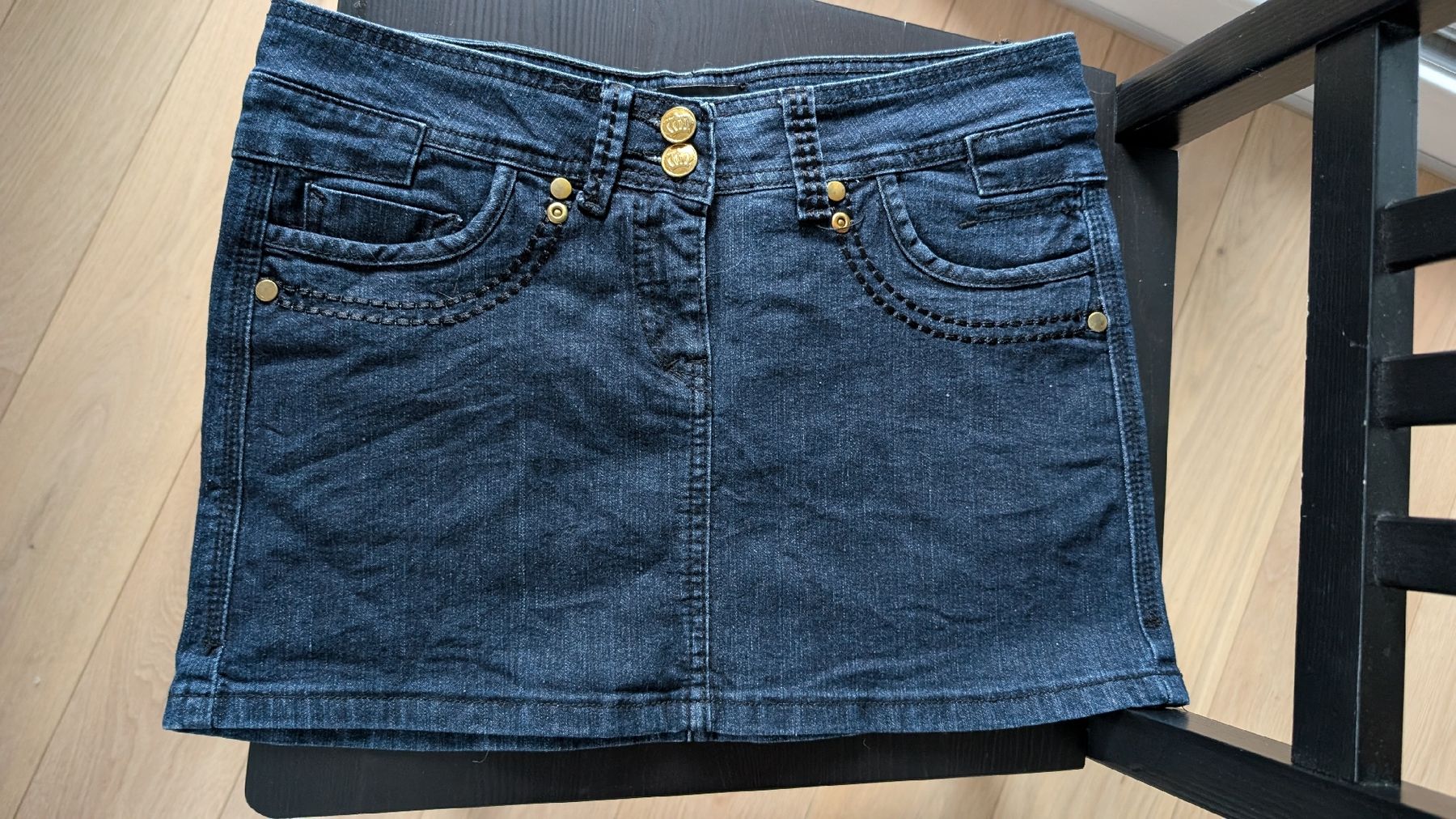 Röcke: dunkelblauer Jeans-Minirock – Gebraucht aus Landquart von raa_g5ms