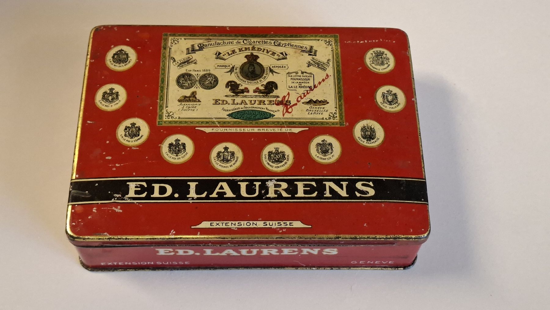 Altri Prodotti per fumatori: Vintage Ed. Laurens Zigaretten Dose – Usato da Kriens venduto da Wolly85