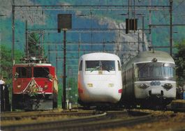 100 Jahre Rhätische Bahn Bahnhof Chur