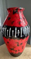 Traumhaft schöne Fat Lava Vase von Scheurich 30 cm