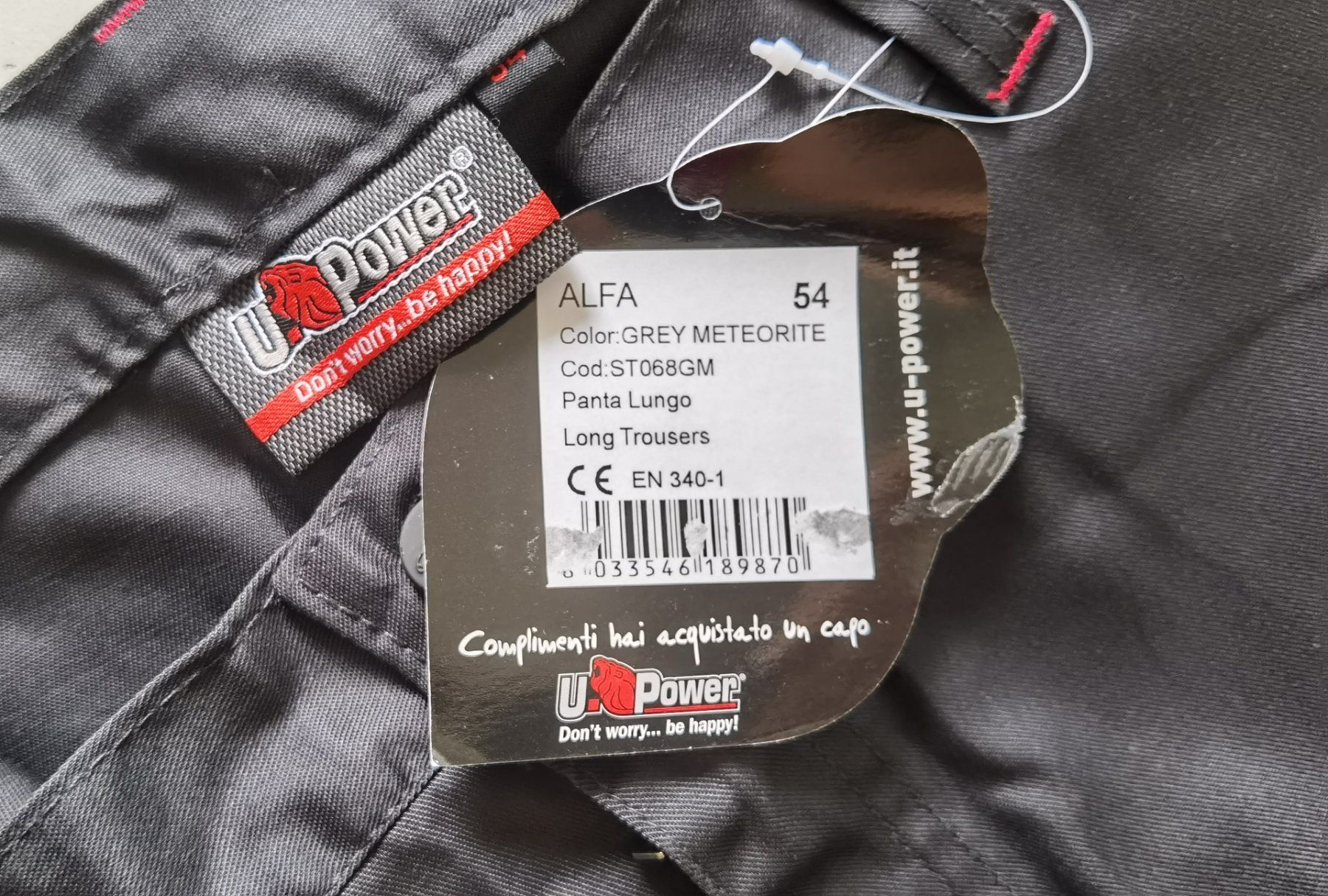 Pantaloni: Arbeitshose Gr. 54, U-Power – Nuovo e nell'imballaggio originale da Uerkheim venduto da Kaufoption 5