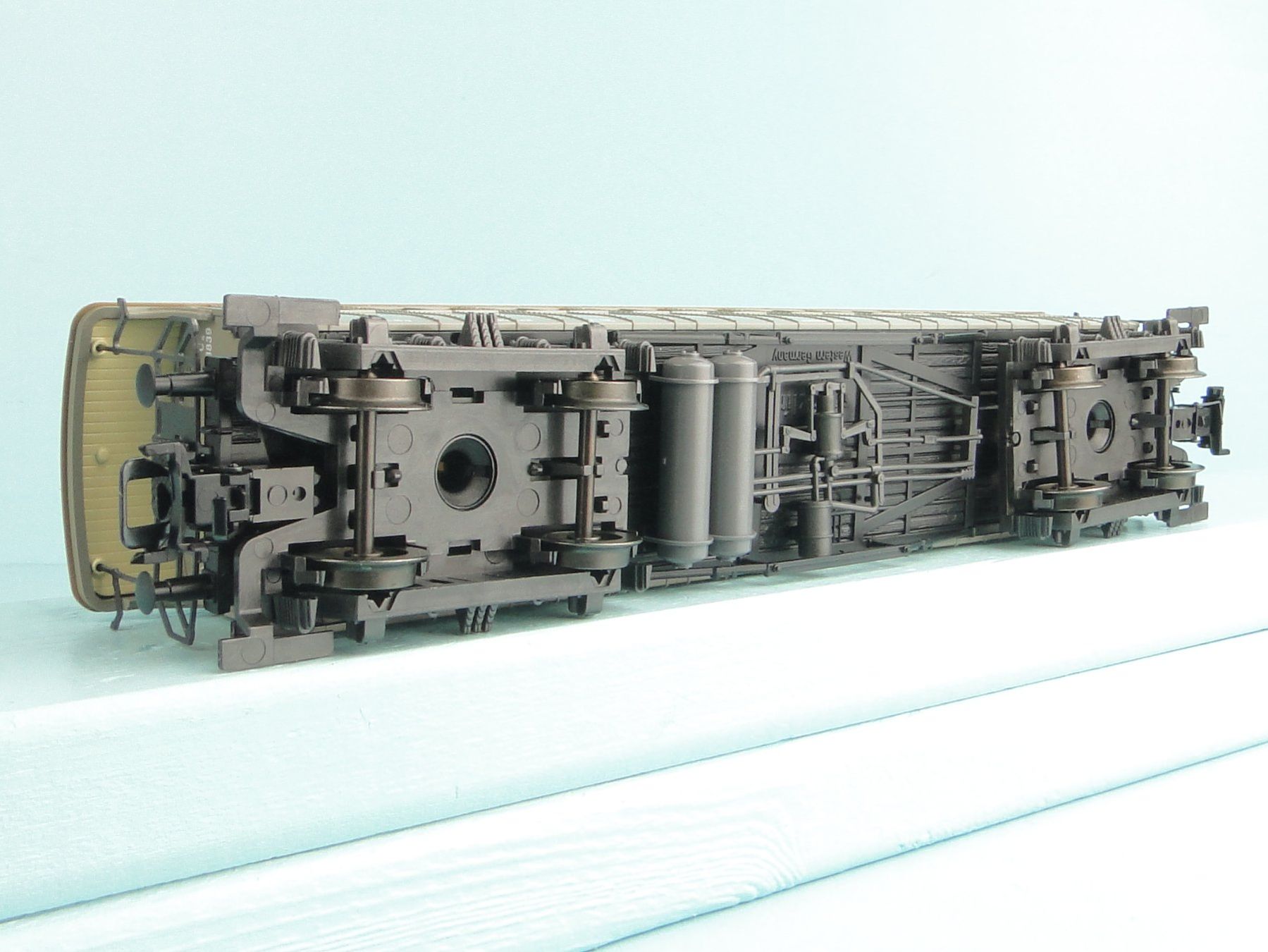 Märklin Modellini di ferrovie: Märklin 4214 Plattformwagen – Usato da Bülach venduto da cann11 7