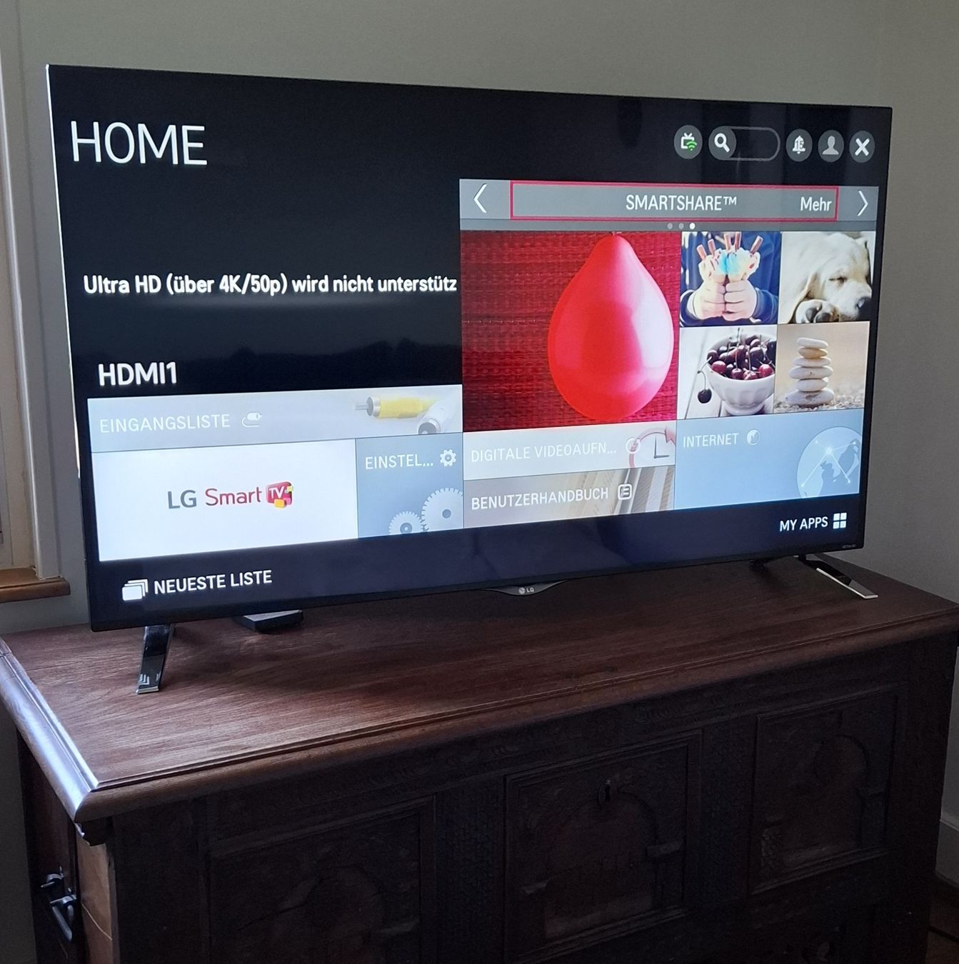LG Fernseher: Fernseher / TV LG 55 Zoll – Gebraucht aus Reinach BL von Malin20 1