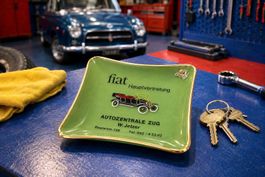 Cendrier / vide-poche vintage Fiat – Autozentrale Zug 🇨🇭