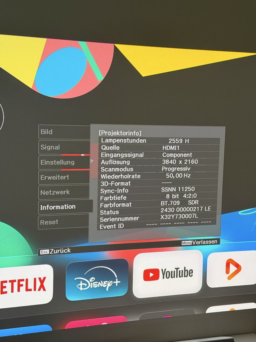 Epson Proiettori: Epson Tw9300w LCD 4k Beamer/Projektor – Usato da Winterthur venduto da MooBb 2
