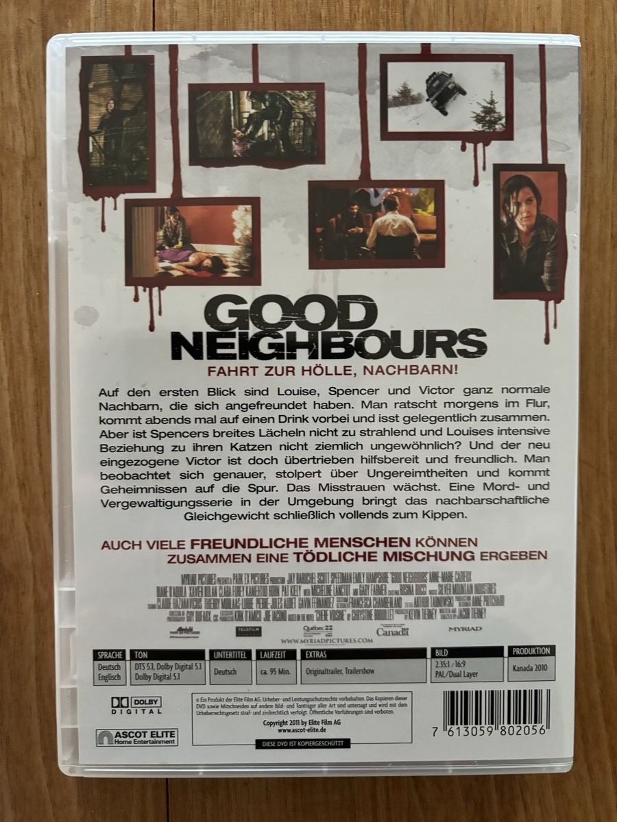 Alle DVDs: DVD Good Neighbours – Gebraucht aus Belp von brb66 1