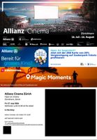 Allianz Cinema Zurich, 2 tickets "In The Gray" 17.07. h21:40