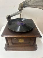 Grammophon von Columbia Records ca. um 1900 funktioniert