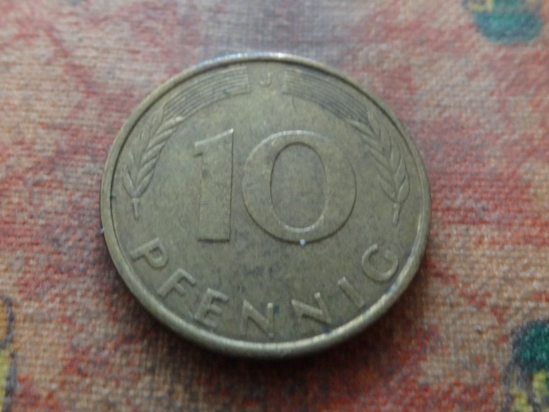 Tutti le monete: DEUTSCHLAND 10 Pfennig 1985 – Usato da Romanel-sur-Lausanne venduto da Swift13 1