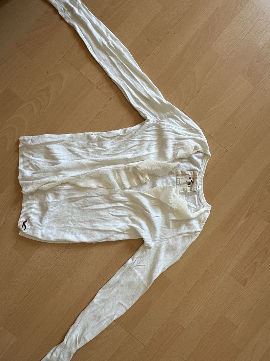 Giacche: Weisse Holister Strickjacke – Nuovo (secondo la descrizione) da Zürich venduto da chr_lgh5 3