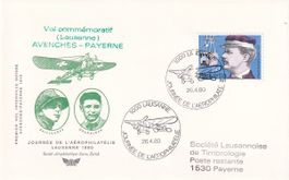 Tag der Aerophilatelie 1980 (Lausanne) Avenches - Payerne