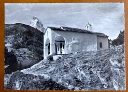 Zermatt - Chapelle de Blatten & Cervin 1965