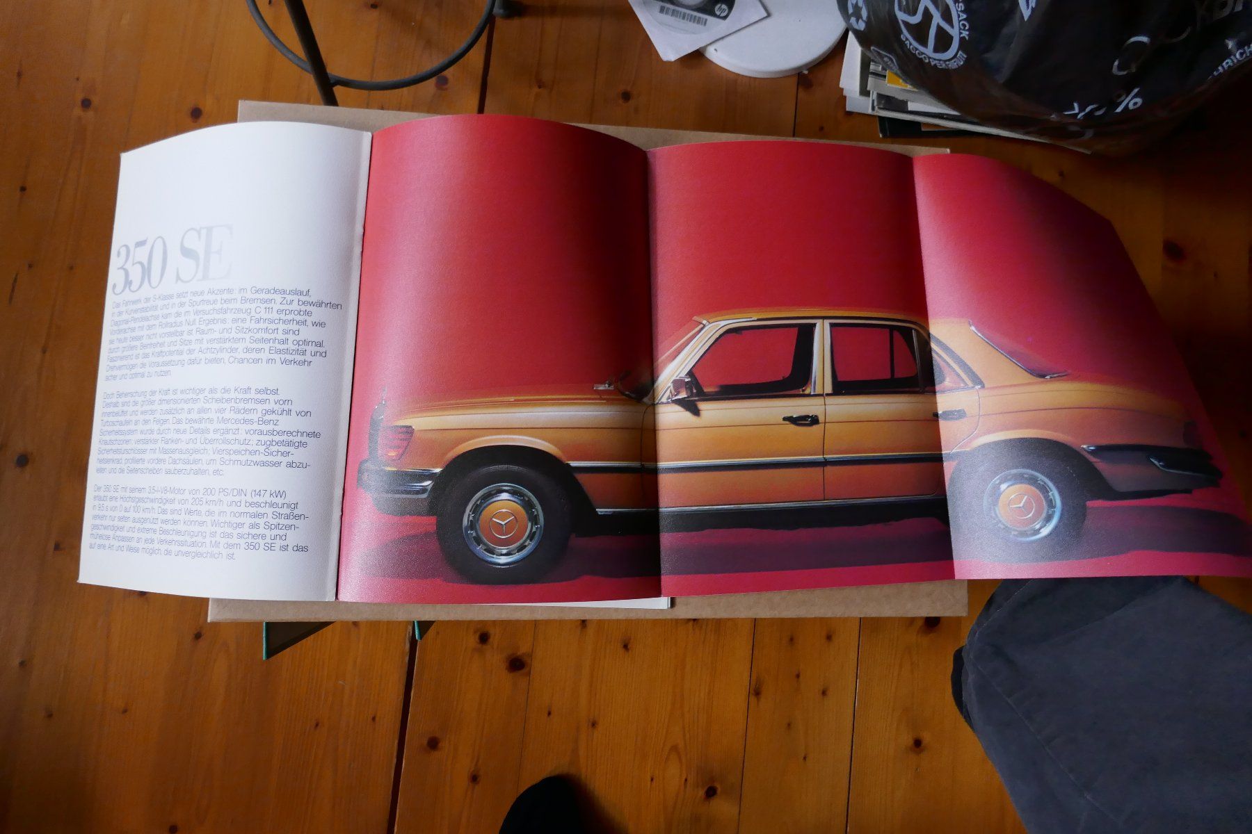 Mercedes-Benz Documents: 350SE - 450SEL Originalprospekt – D'occasion à Madiswil par ML911 1