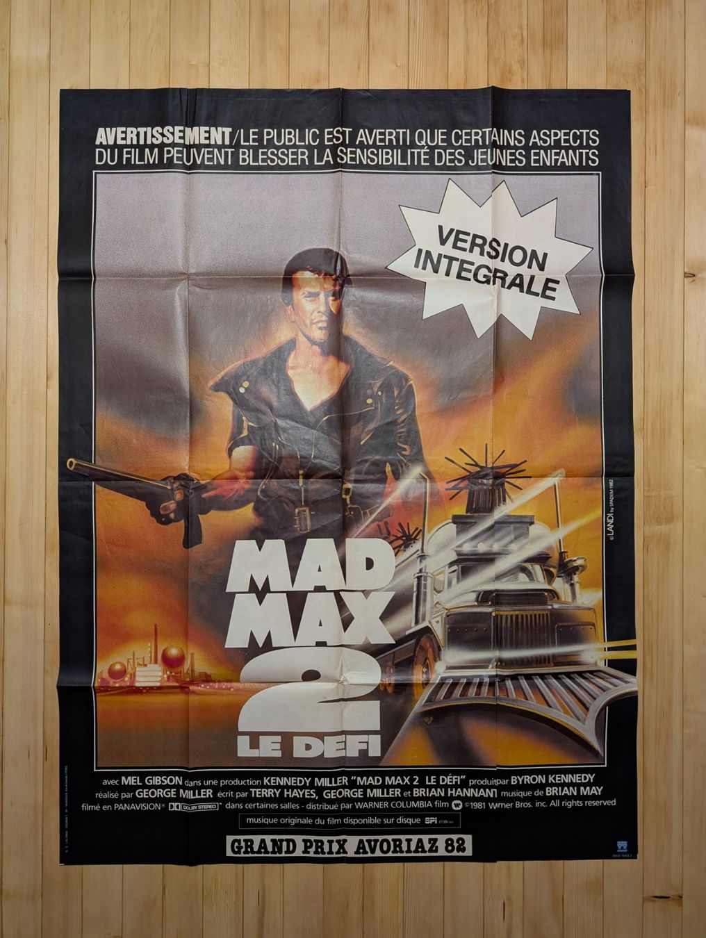 Foto & Immagini: Affiche cinéma Mad Max 2 originale FR 120x160 – Usato da Ollon VS venduto da Astiegan