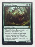 Obstinate Baloth - Magic Karte - Selten - Top Zustand!