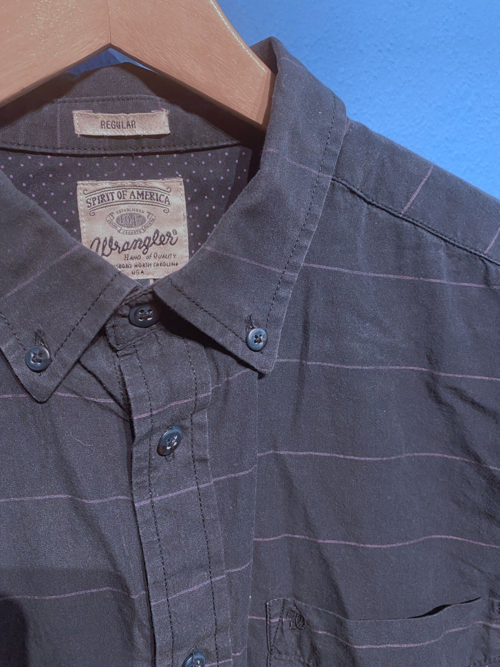 Camicie: Wrangler Herren Hemd Grösse L – Usato da Stäfa venduto da Clandestino04 2
