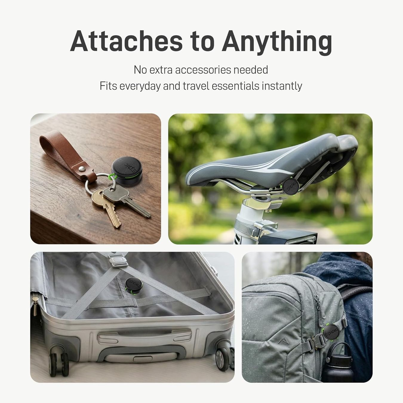 Portachiavi: Epicka Smart Tracker 2er-Set Apple Wo ist? IP67 Schwarz – Nuovo e nell'imballaggio originale da Suhr venduto da SchnapperCH 3