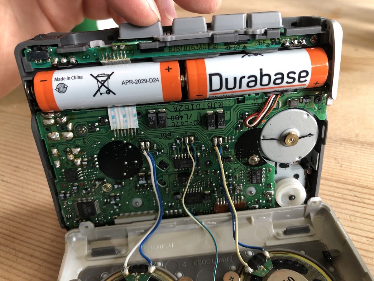 Registratori: Panasonic RQ-L470 Kassettenrecorder – Difettoso da Bremgarten b. Bern venduto da eblake 2