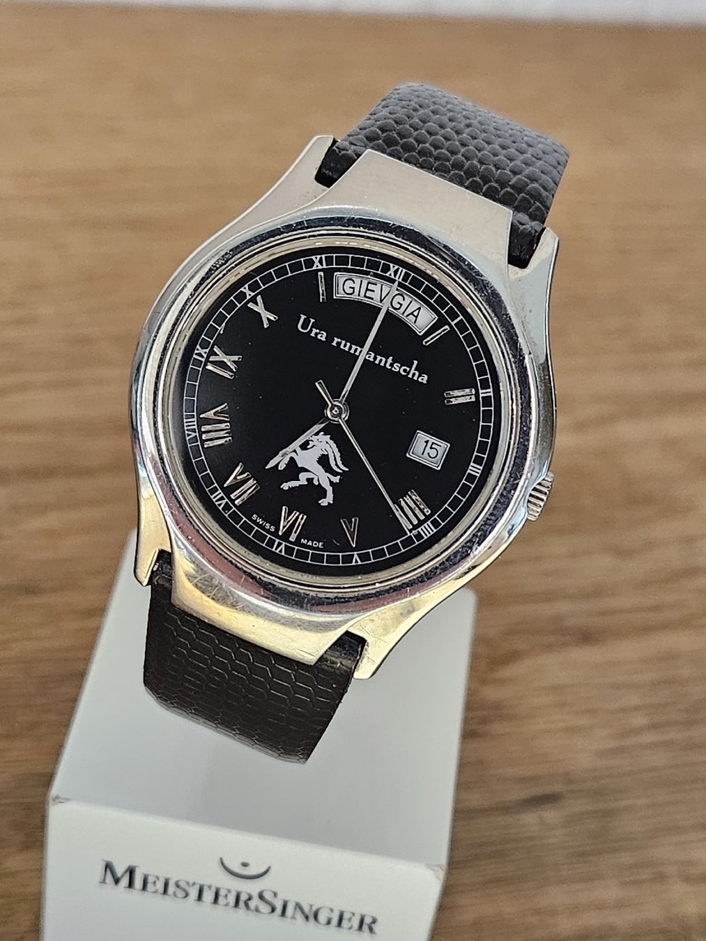 Uhren: Ura Rumantscha Herrenuhr 38mm – Gebraucht aus Flamatt von pie_f9zm