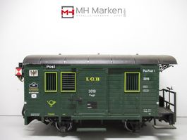 LGB 3019 Bahnpostwagen K.P.E.V. o.OVP Metallachsen Spur G