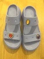 Crocs Sandals Lilac Size 8 W W6 M good condition