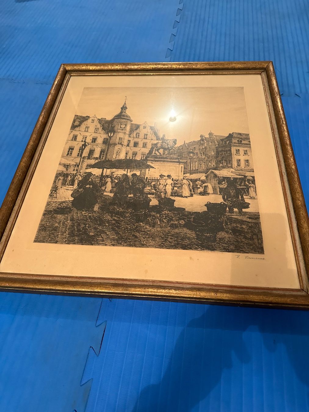 Grafica & Litografie: Original Radierung von H.Hermann – Usato da Münchwilen TG venduto da Mercurius63