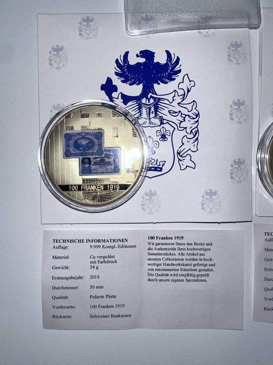 Tutti le monete: Gedenkmünzen – Nuovo e nell'imballaggio originale da Zug venduto da Ale_97 1