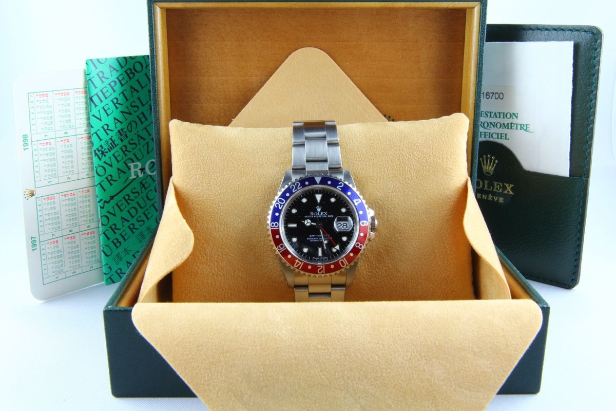 Rolex Uhren: Rolex Gmt Master 16700 „Pepsi“ – Gebraucht aus Bäretswil von fritz54321 1