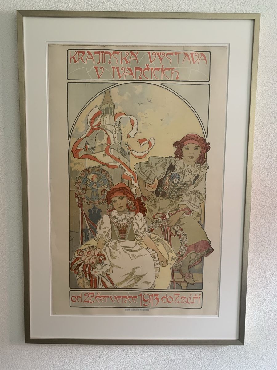 Foto & Immagini: Jugendstil Plakat, von Alphons Mucha 80 x 115 cm – Usato da Schaan venduto da irmgarda02