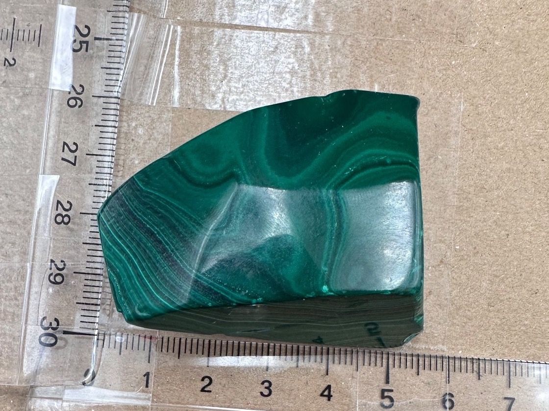 Minerali & Pietre curative: Malachit Freiform, Handschmeichler Heilstein – Nuovo e nell'imballaggio originale da Männedorf venduto da Handschmeichler 4