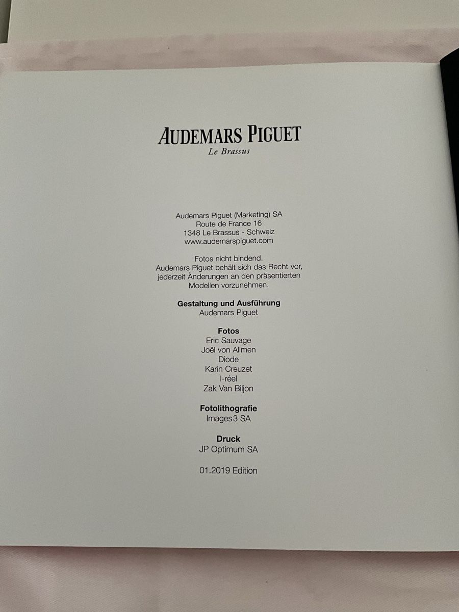 Libri: Audemars Piguet Buch Code 11.59 - Top Zustand! Selten! – Nuovo (secondo la descrizione) da Zürich venduto da thovala 4