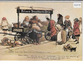 Humor - Heinrich Zille - Prima Saatkartoffeln
