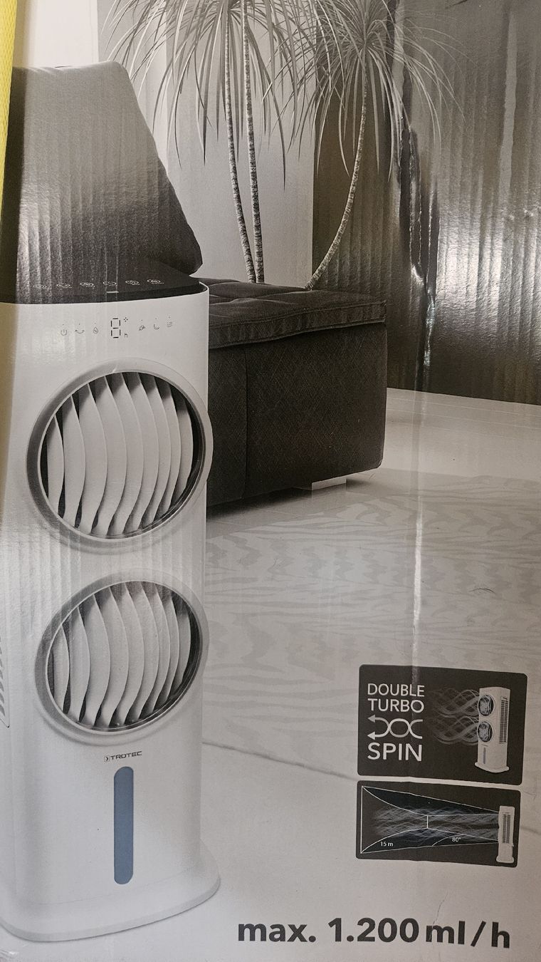 Condizionatori: NEU Luftkühler/ Befeuchter PAE 45 Trotec – Nuovo e nell'imballaggio originale da Rapperswil SG venduto da liivea 5